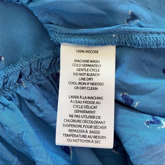 Beachlunchlounge lexi off shoulder ruffle top Heart printed Size XS - Picture 9 of 9